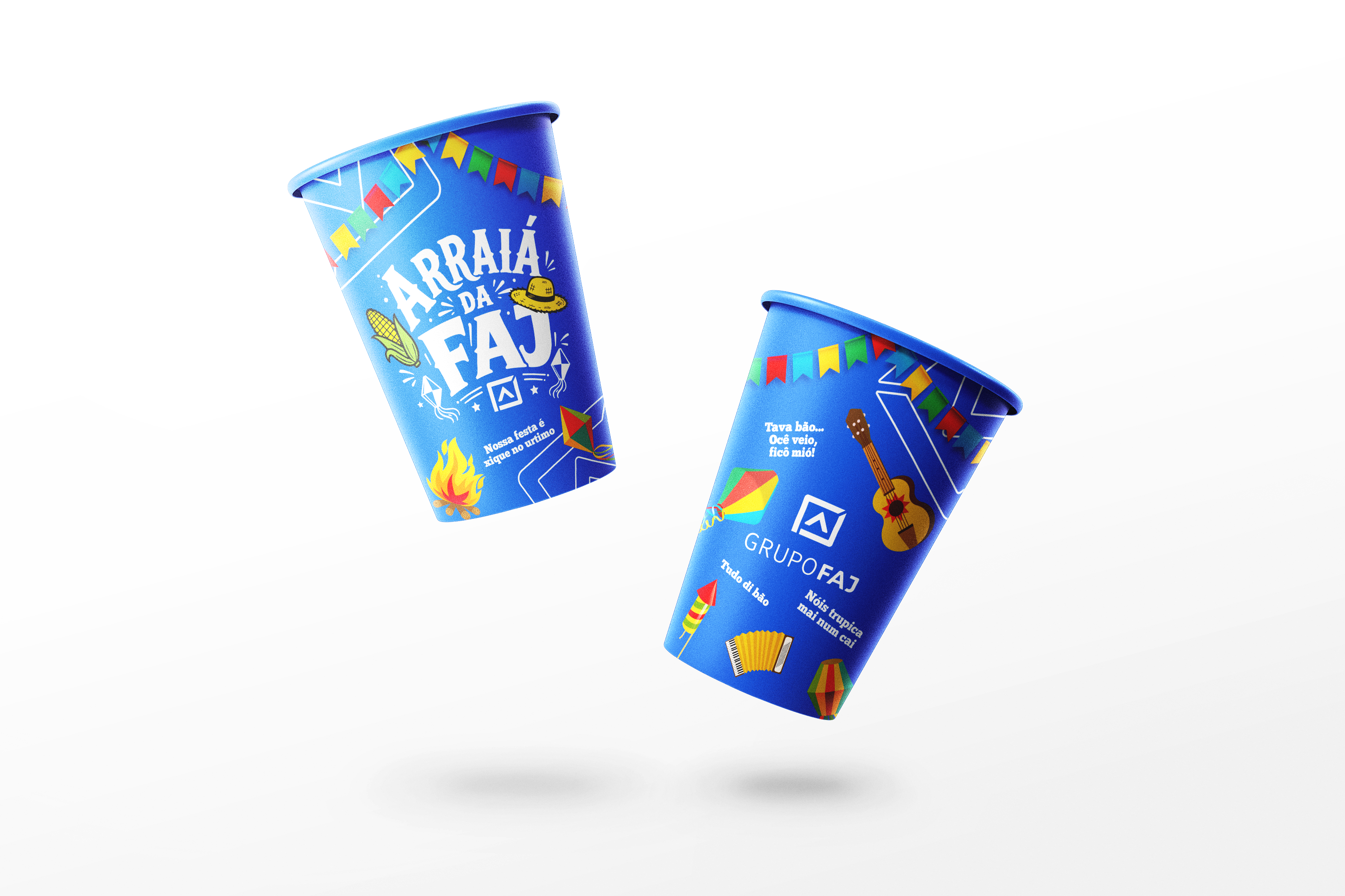 Copo personalizado da Festa Junina FAJ